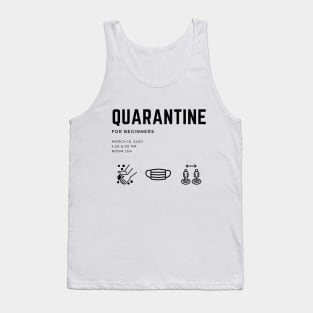 Quarantine 101 Tank Top